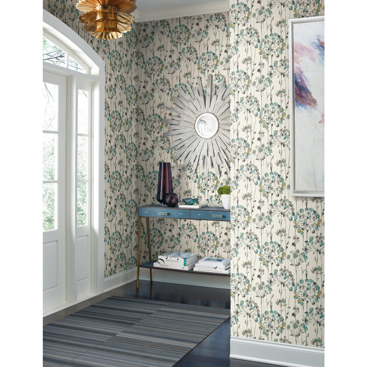 Flourish Gold Metallic Wallpaper