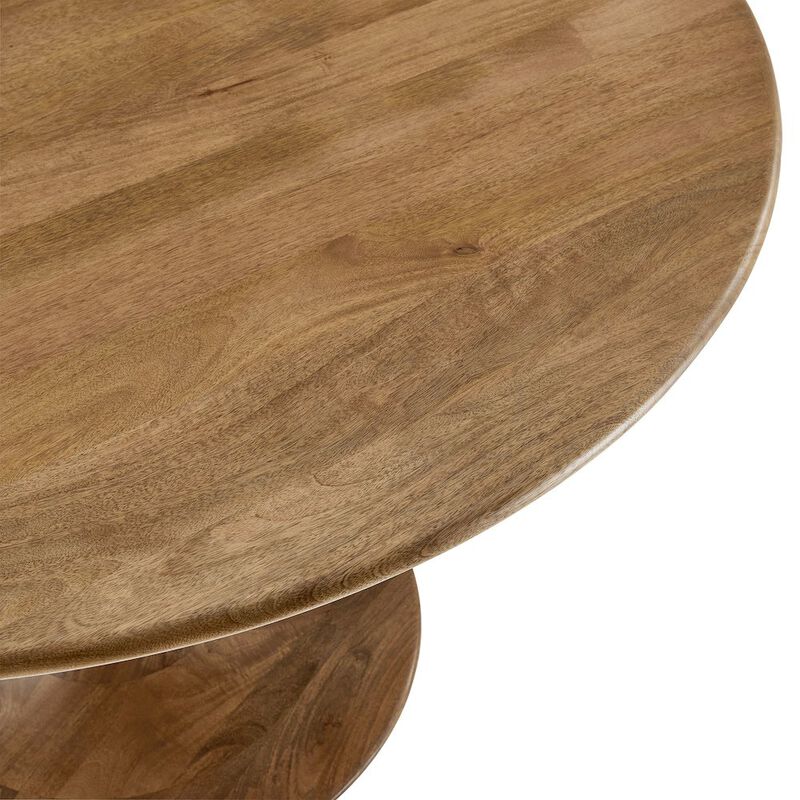 Lippa 48" Round Solid Wood Dining Table image number 5
