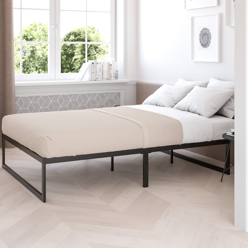 Flash Furniture 14 in Metal Platform Bed Frame - (Twin) image number 8