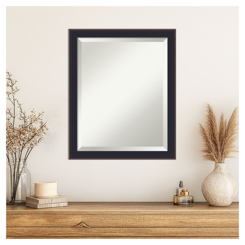 Havana Black Bronze Beveled Framed Wall Mirror image number 5