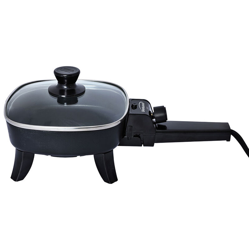 Brentwood 8 in. Electric Skillet with Glass Lid