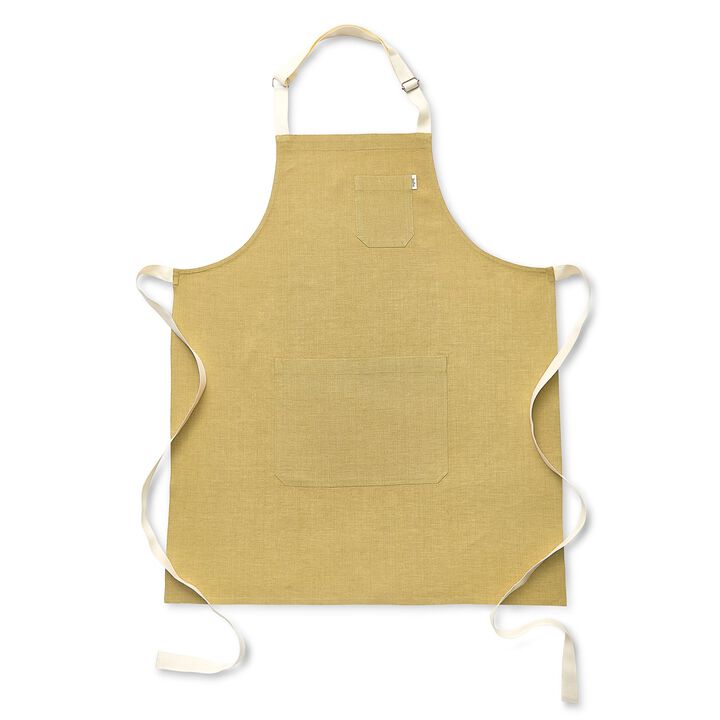 Solino Home 100% Pure Linen Apron - Kitchen Linen