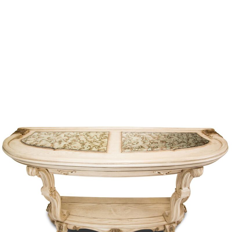 Starlight Canyon Home French Country Furniture &ndash; Beige Console Table for Entryway or Wall Use image number 8