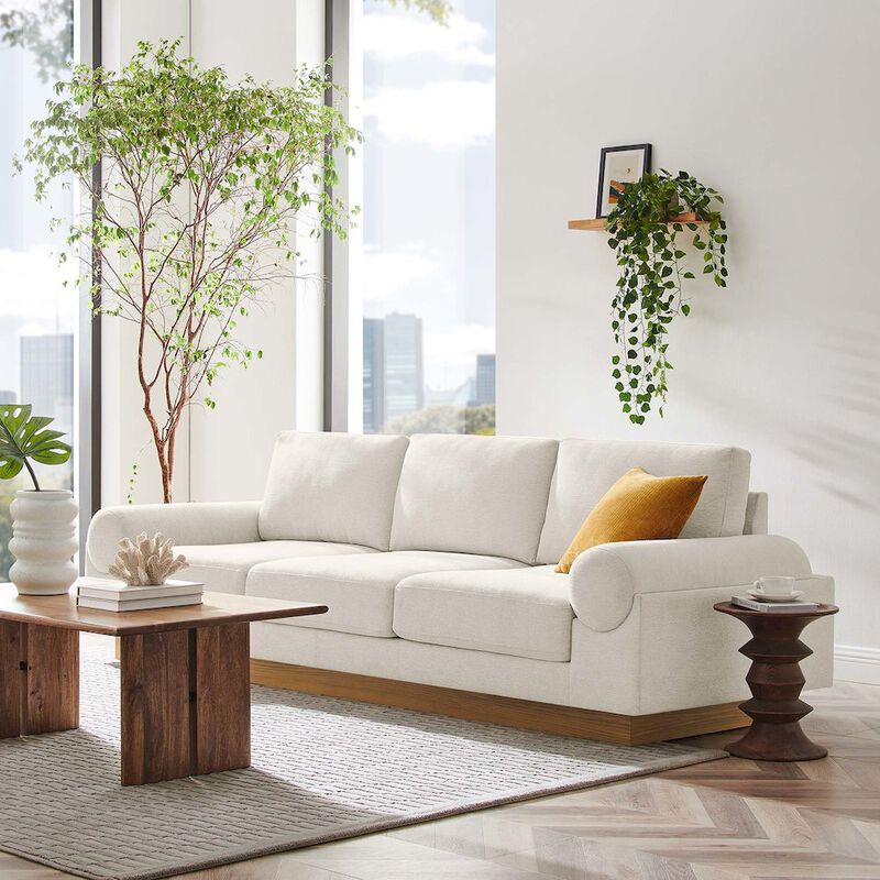 Modway Oasis Upholstered Fabric Sofa