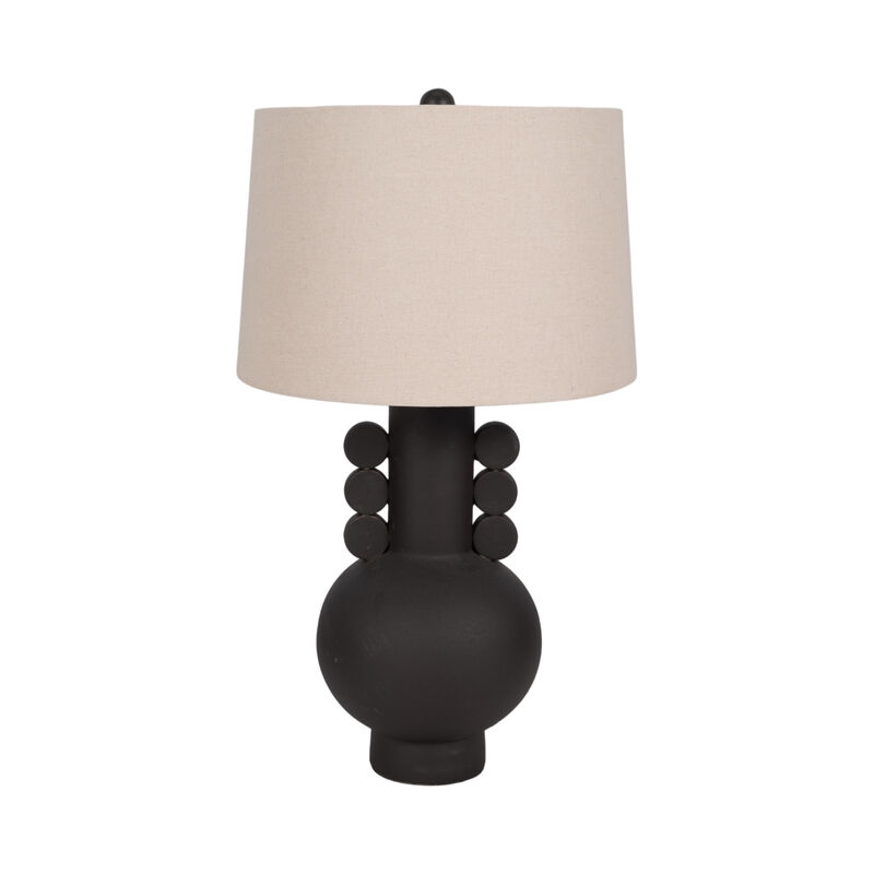 30" Eared Totem Table Lamp image number 0