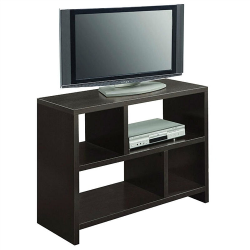 Modern 2 Shelf Bookcase Console Table for Entryway Living Room or Office