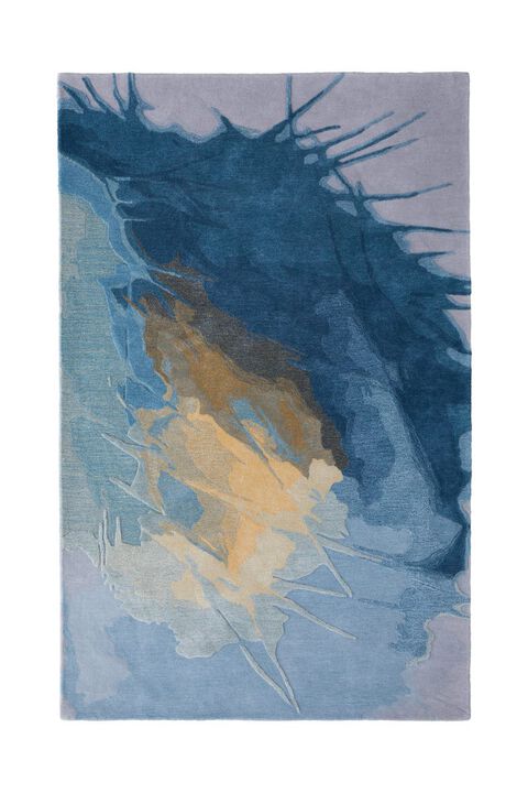 Kawai 8987F Teal 9' x 12' Rug