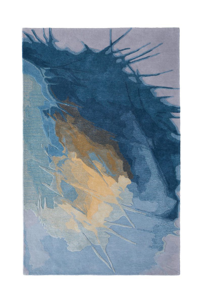 Kawai 8987F Teal 9' x 12' Rug image number 0