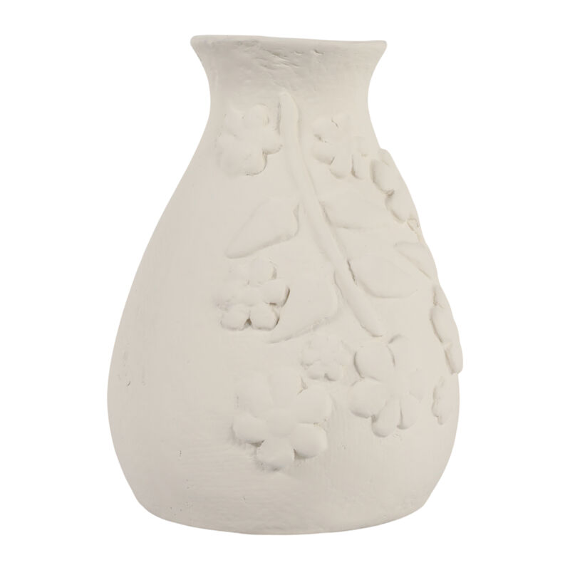 Paper Mache Floral Vase image number 2