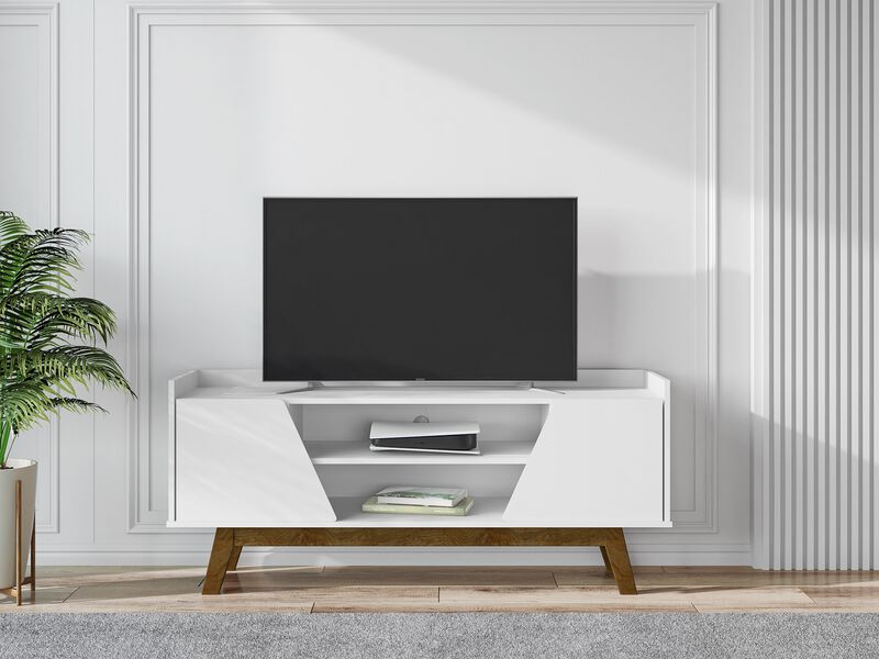 Marcus Small TV Stand in White