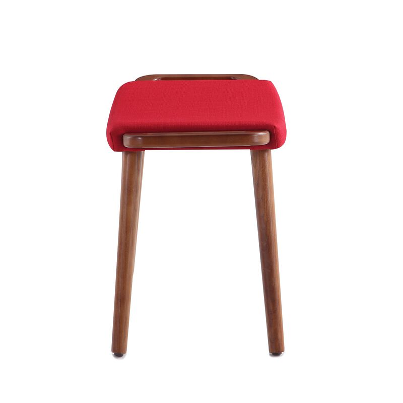 Geta Red Ottoman