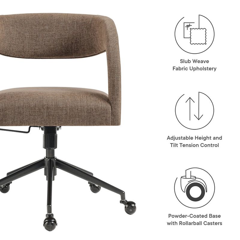 Pinnacle Upholstered Office Chair image number 1