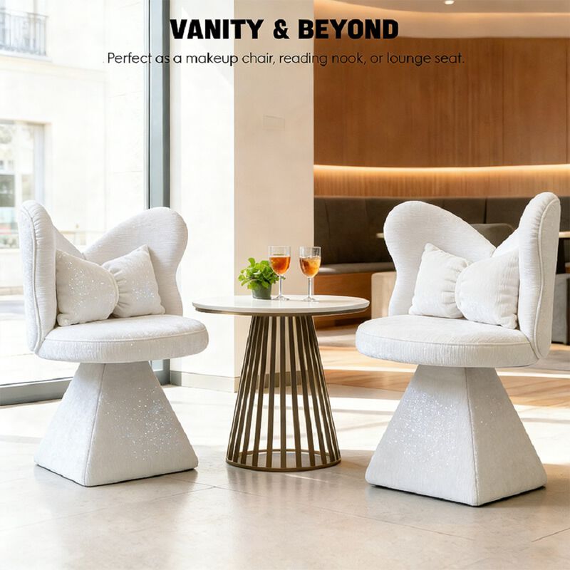 TATEUS Vanity Stool image number 1