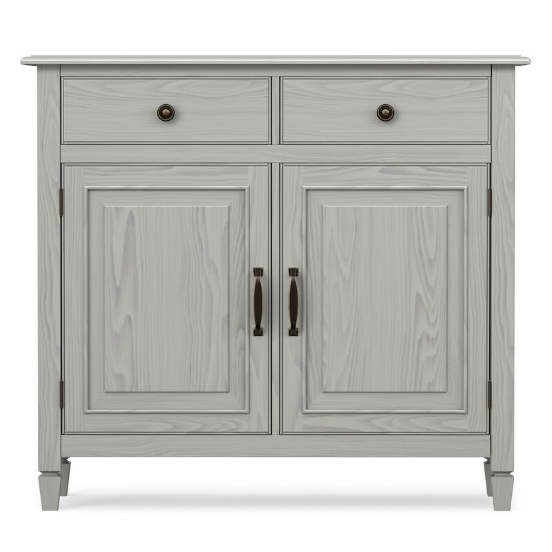Connaught 40 inch Wide Solid Wood Traditional Entryway Storage Cabinet image number 3