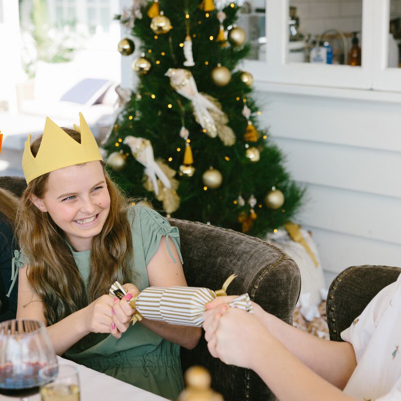 Luxury Linen (6 Reusable Christmas Crackers)