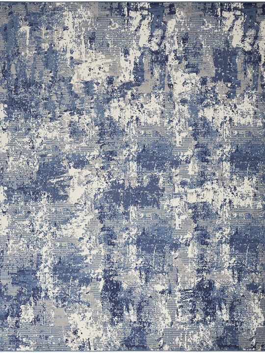 Grafix GRF38 Navy/Blue 6' x 9' Rug