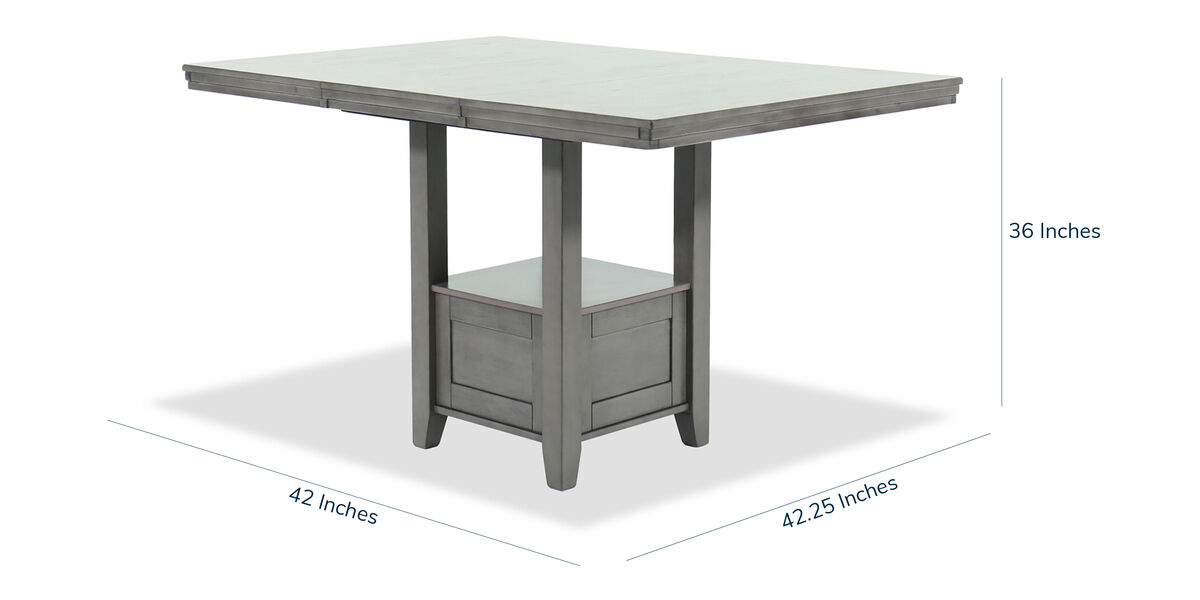 Hallanden Counter Height Extendable Dining Table