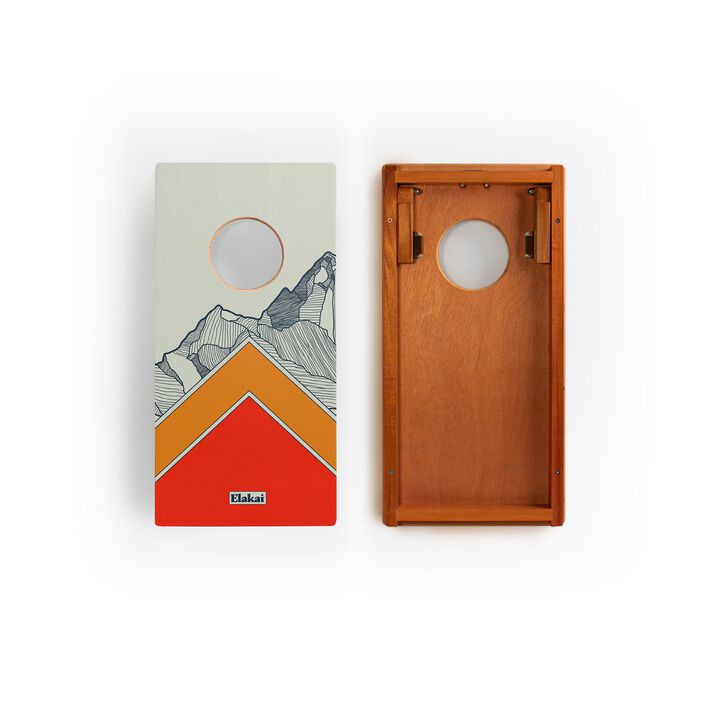 1ft x 2ft Graphic Wood Travel Cornhole Set | National Parks Inspired Collection