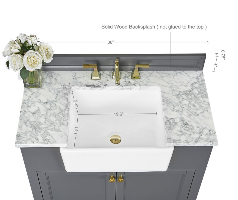 Adeline 36 in. Bath Vanity Set image number 6