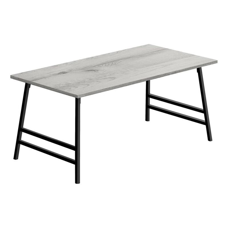 Coffee Table, Accent, Cocktail, Rectangular, Living Room, 40L, Grey Laminate