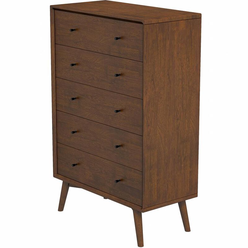 Ashcroft Furniture Co Caroline Mid Century Modern Solid Wood Dresser image number 0