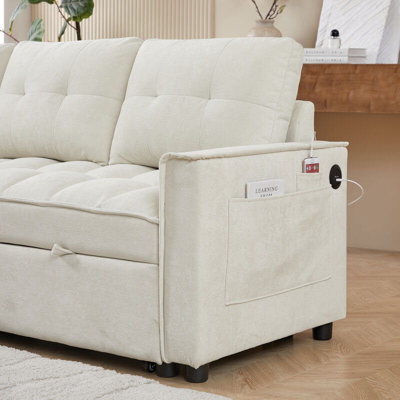 Rafceb 71.3" Reclining Sofa image number 5