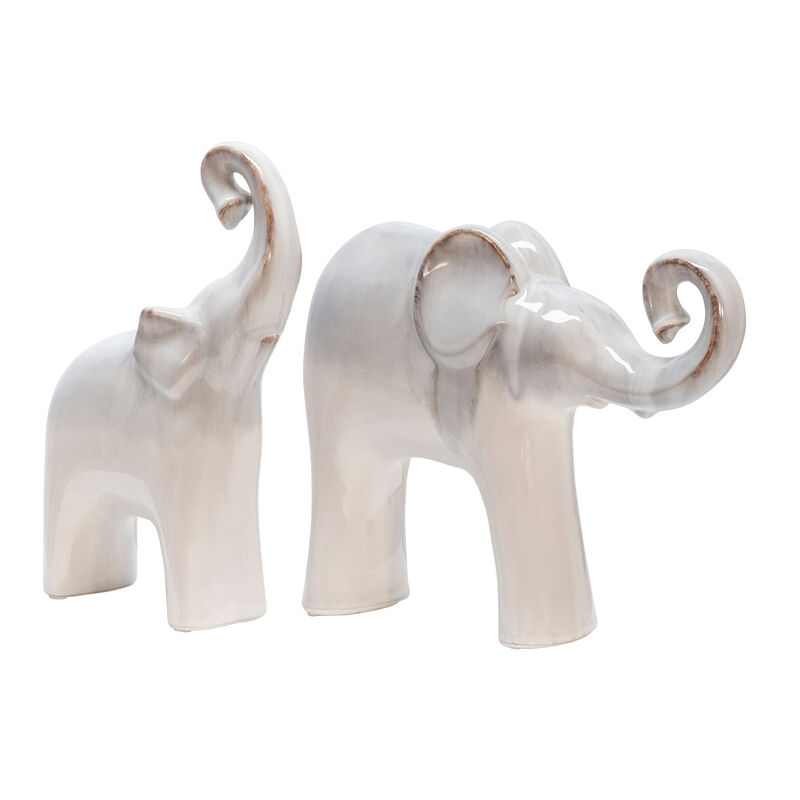 Ceramic Elephant, Cream image number 4