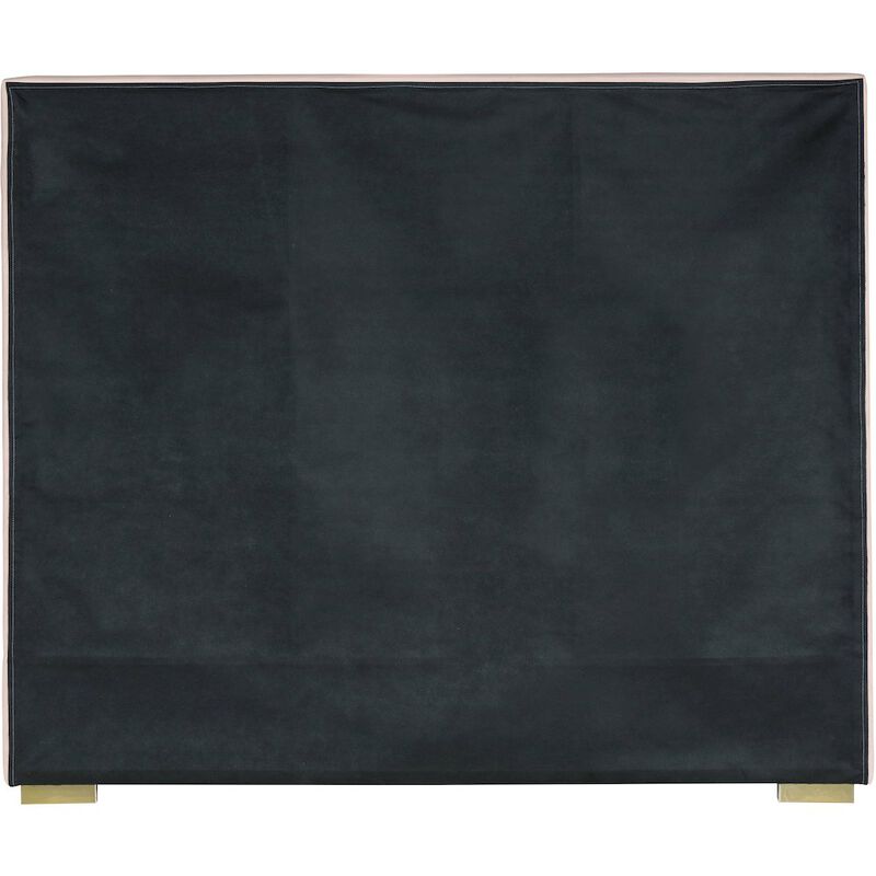 Meridian Furniture Nora Pink Velvet Queen Bed