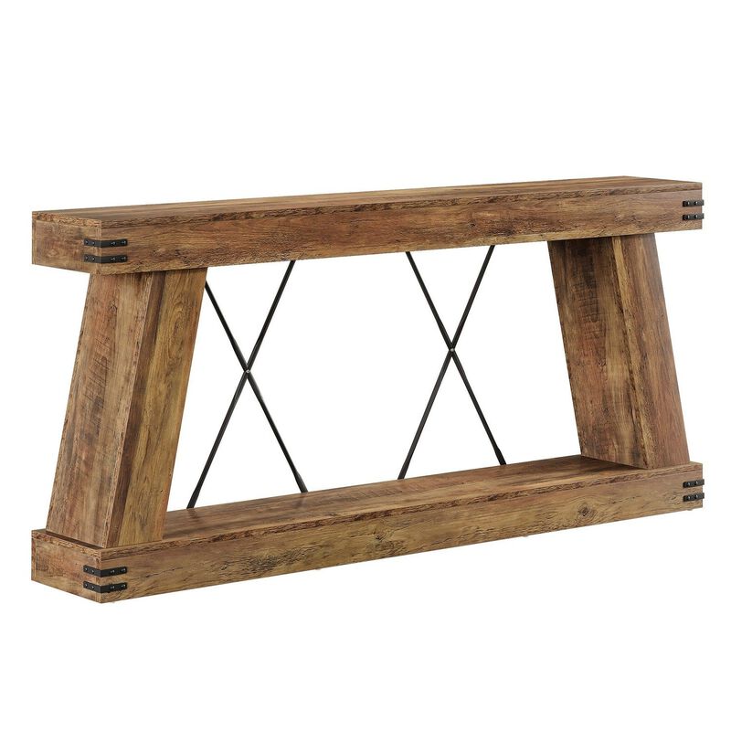 Tribesigns Farmhouse Wood Console Table image number 0