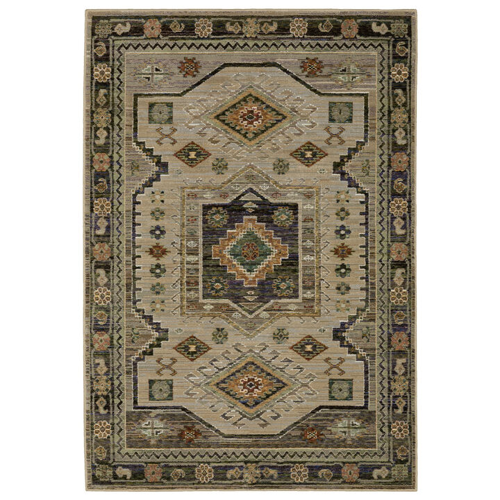 HomeRoots Tribal Area Rug