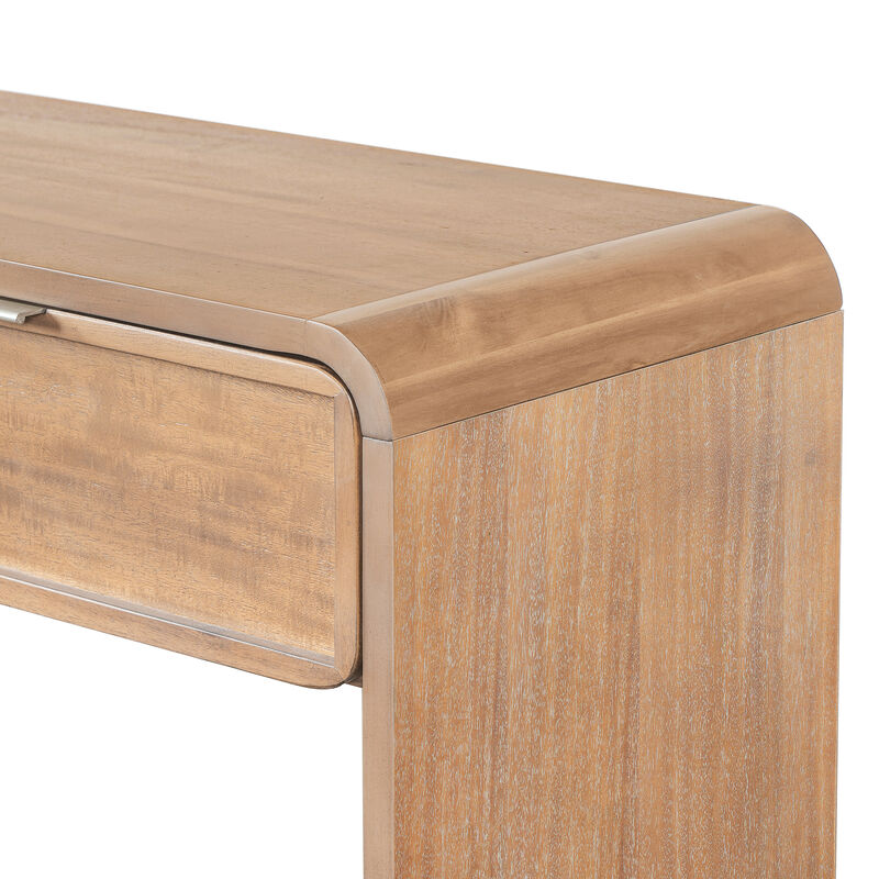 Merax Retro-Chic Storage Console Table image number 7