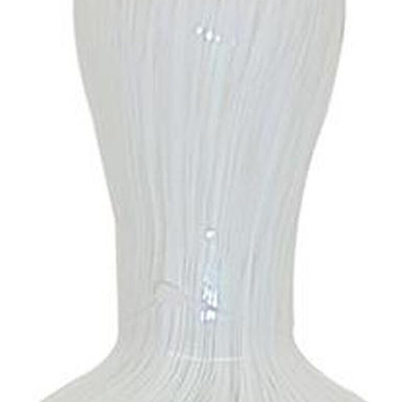 HomeRoots 12" Opal Swirl Art Glass Cylinder Table Vase image number 4