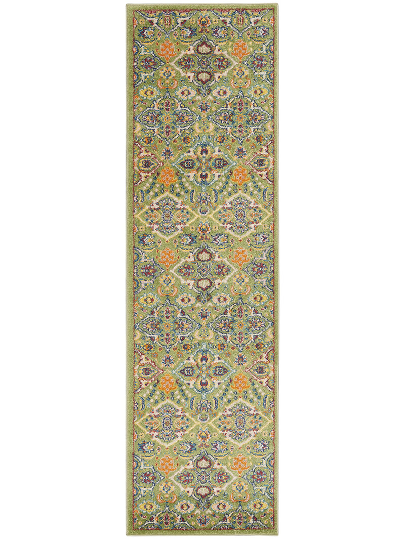 Allur ALR03 Sage/Ivory 2'3" x 12' Rug