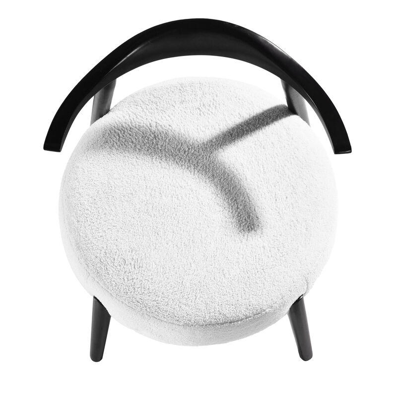 Merax Modern Wood Frame Home Accent Chair