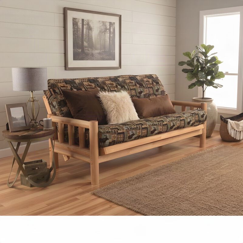 KODIAK Lodge Frame-Natural Finish-Mattress image number 3