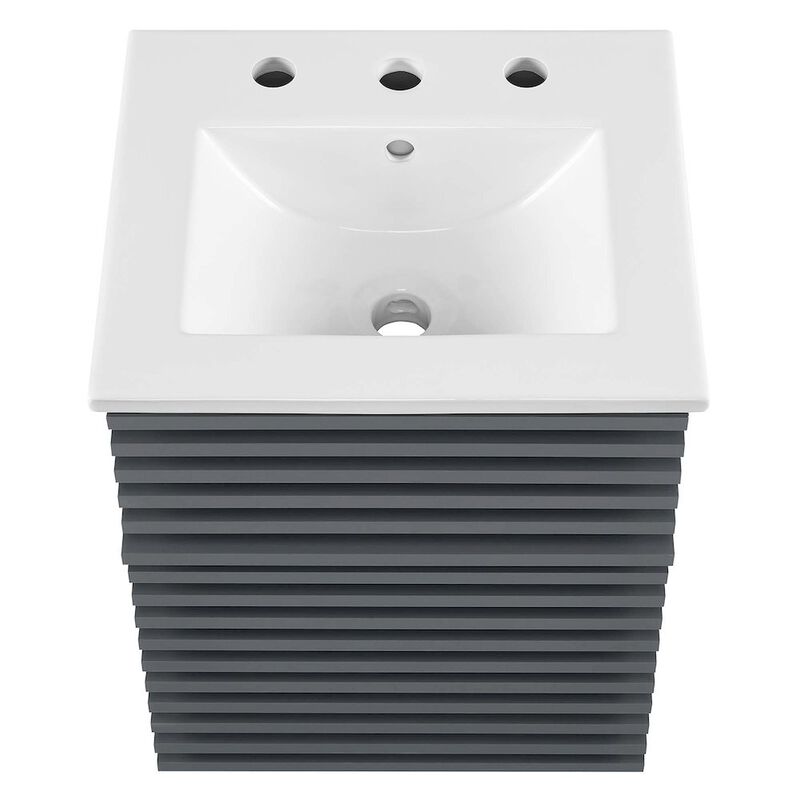 Render 18" Wall-Mount Bathroom Vanity image number 5