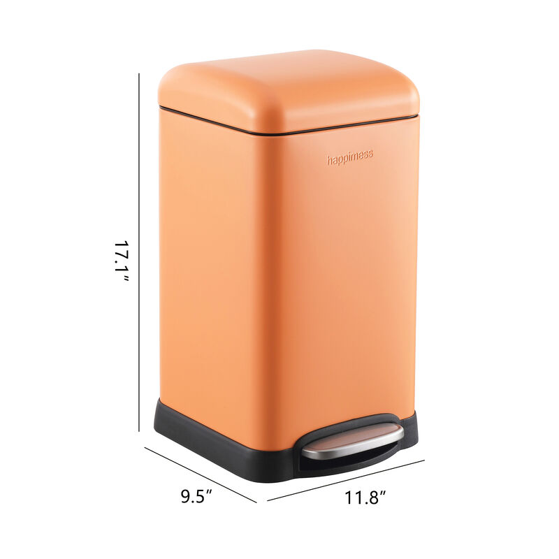 Betty Retro Mini Step-Open Trash Can