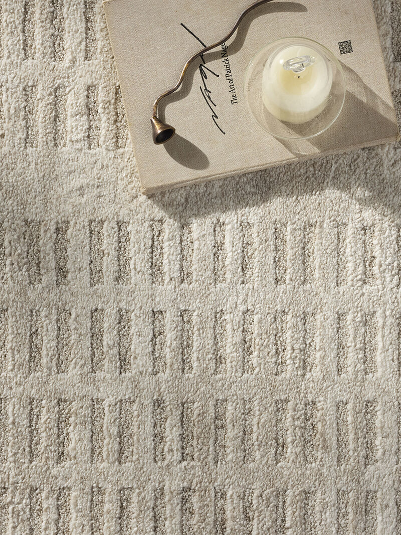 Monty MOT03 Ivory/Beige 5'3" x 7'6" Rug by Amber Lewis x Loloi image number 3