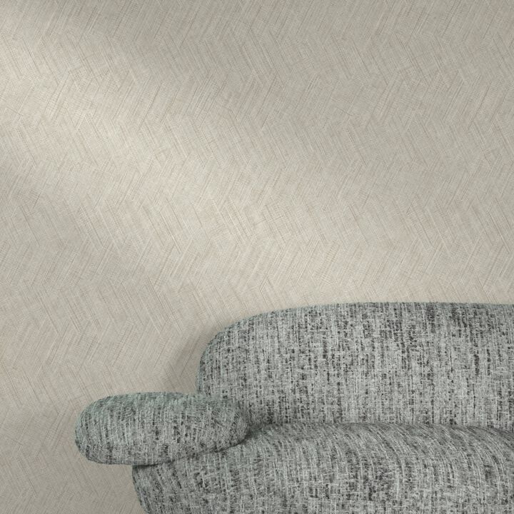 Textured Vibes Textile Plain Grey Wallpaper A78304