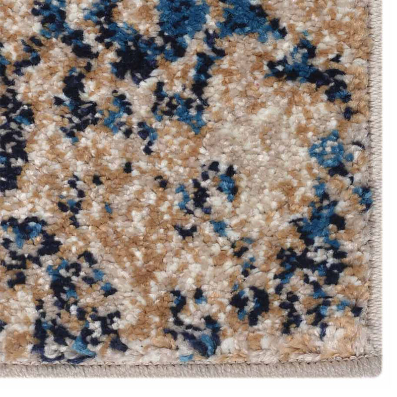 RUGSOTIC CARPETS MACHINE MADE HEATSET POLYPROPYLENE AREA RUGS  - Runner Shape, Floral Modern Design, Midium Pile Machine Made Area Rugs for Living Room (M00011) image number 4