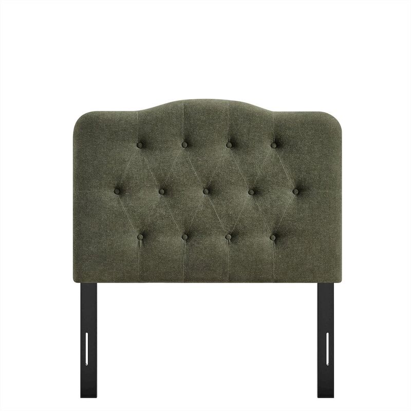 Annabel Premium Linen Blend Twin Headboard image number 4