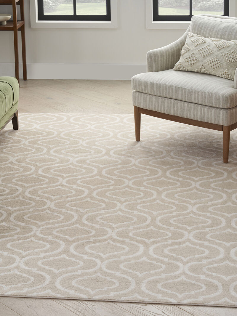 Jubilant JUB19 Beige 5'3" x 7'3" Rug