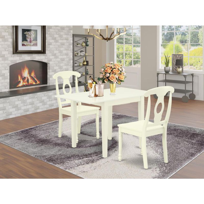 Dining Room Set Linen White