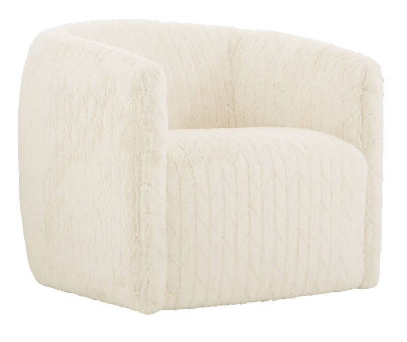 Aline Fabric Swivel Chair