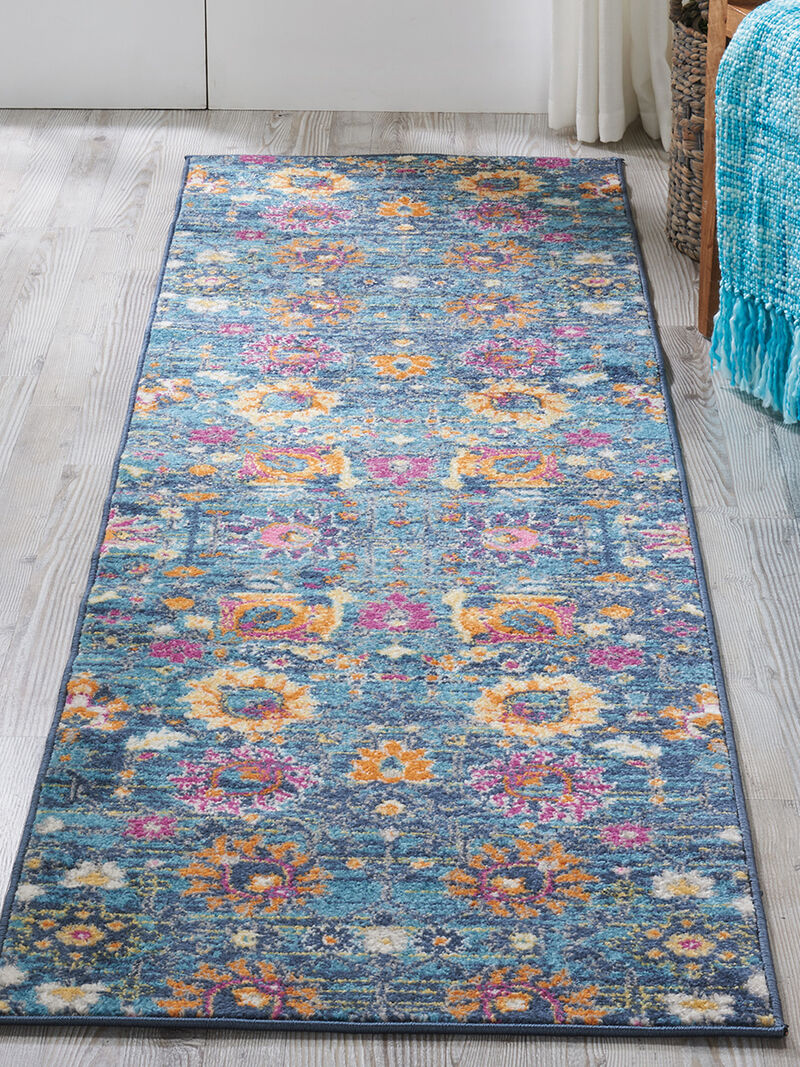 Passion PSN01 Denim 2'2" x 10' Rug