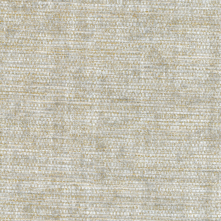 Kongur Silver Grasscloth Wallpaper