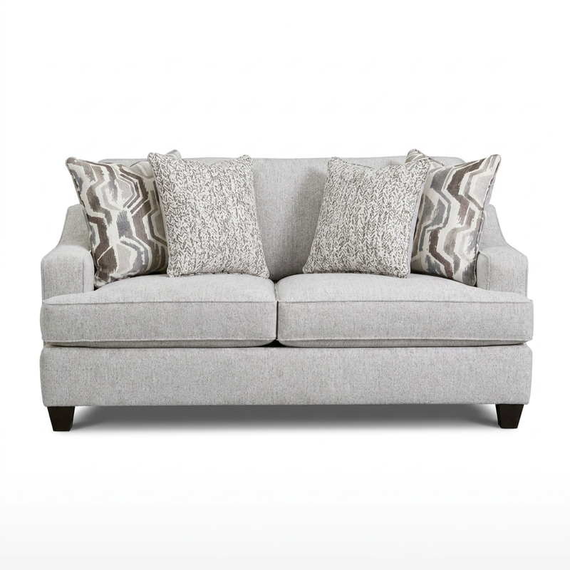 Cannon Linen Loveseat image number 0