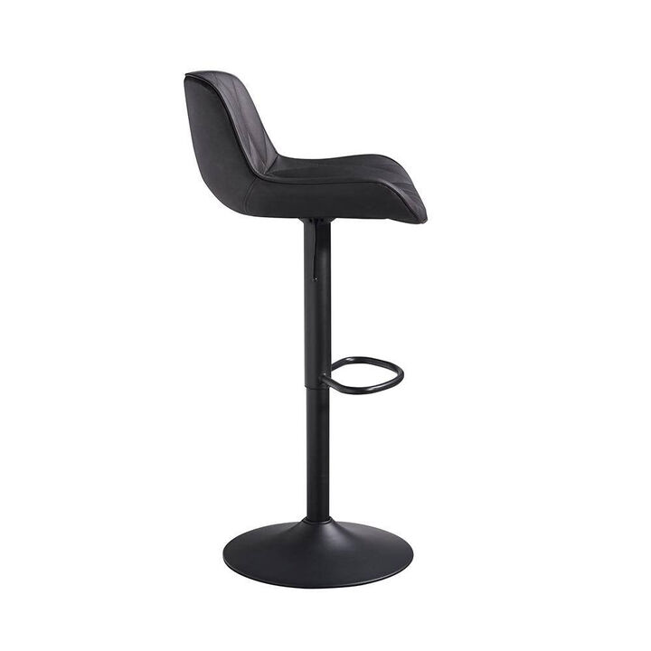 Swivel Bar Stools Set of 2, Upholstered Counter Height Bar Stools with Back and Footrest, 360 Degree Swivel Kitchen Island Chairs, Modern Barstools for Kitchen Counter, Home Bar, Dining