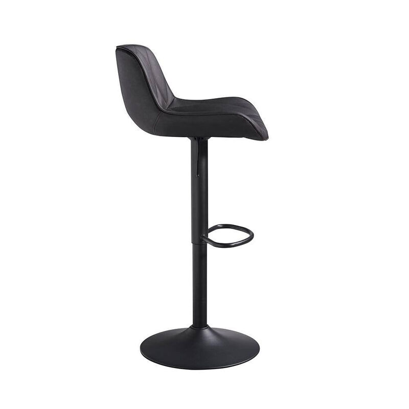 Swivel Bar Stools Set of 2, Upholstered Counter Height Bar Stools with Back and Footrest, 360 Degree Swivel Kitchen Island Chairs, Modern Barstools for Kitchen Counter, Home Bar, Dining image number 1