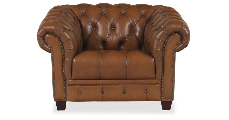 York Leather Chair image number 0